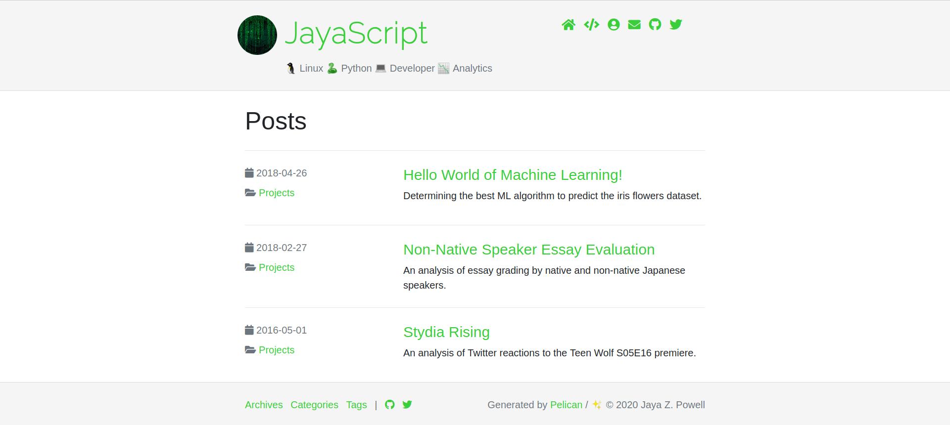 JayaScript Website